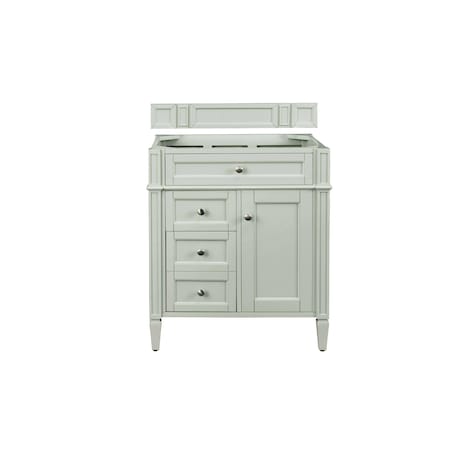 James Martin Vanities Brittany 30in Single Vanity Cabinet, Sage Green 650-V30-SGR